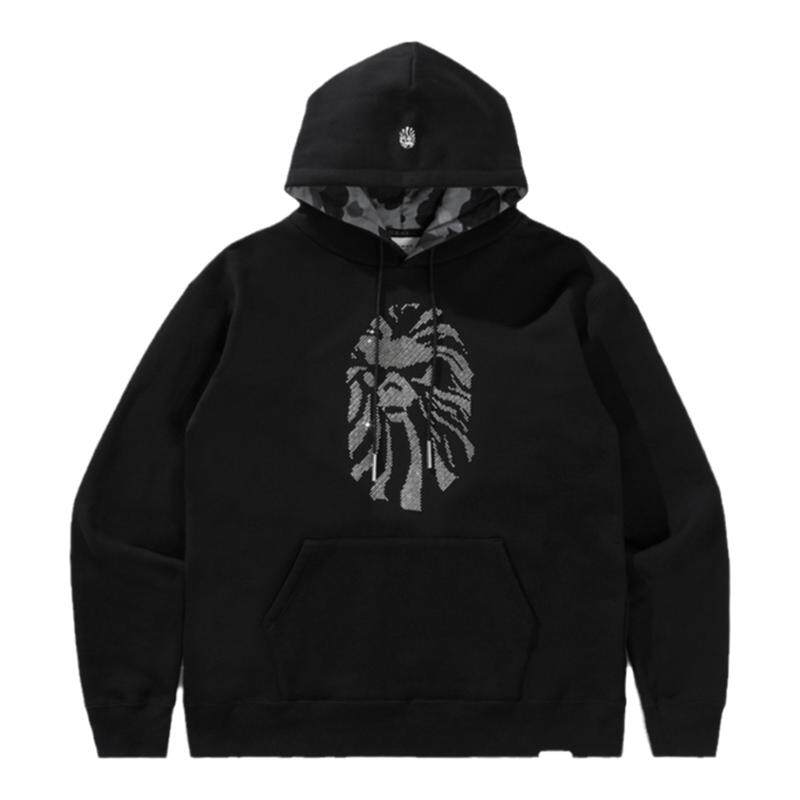 钻饰连帽卫衣BAPEBLACK