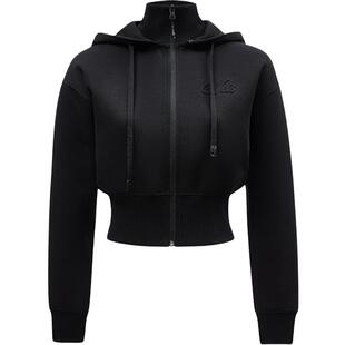 NBA ATELIER篮网队女士抽绳连帽卫衣短款及腰轻便外套