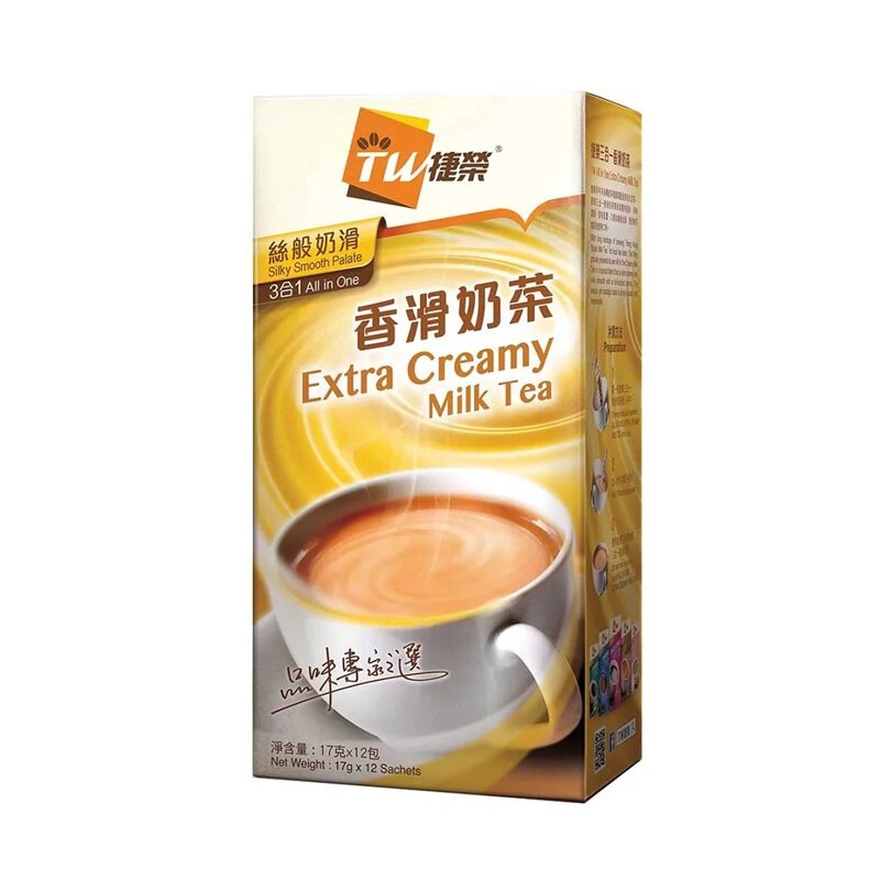 捷荣3合1香滑奶茶12包