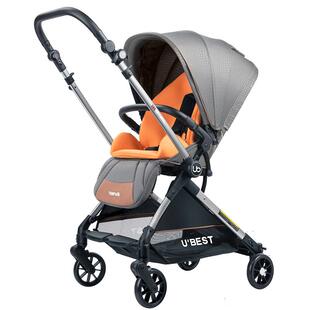ubest婴儿推车双向宝宝新生高景观可坐可躺轻便折叠手推伞车