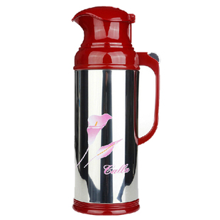 清水保温瓶家用保温壶 不锈钢热水瓶玻璃内胆大容量学生暖壶开水