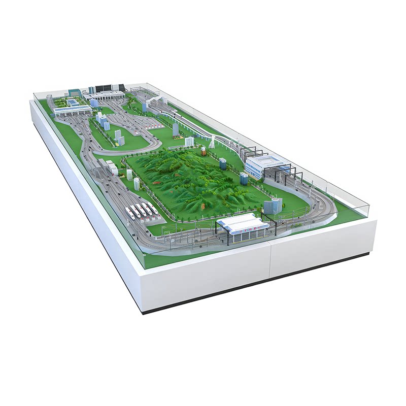 城市轨道交通牵引供电沙盘模型定制城市智能交通沙盘模型定做