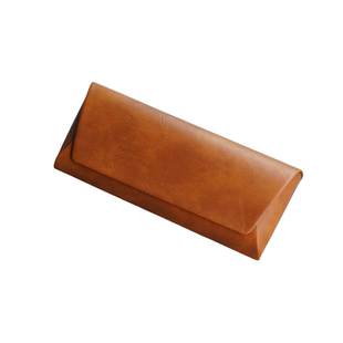 复古皮质近视眼镜盒男高级感便携式抗压防摔简约轻便磁吸收纳盒女