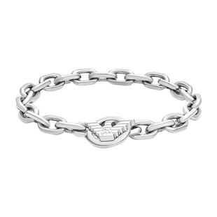 【新年礼物】EMPORIO ARMANI/阿玛尼秋冬新款男钢质链条式手链