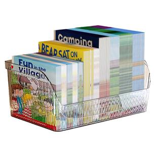 儿童书架桌面书立宝宝书籍床头整理神器置物盒牛津树绘本收纳架子