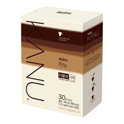 韩国麦馨卡奴无砂糖速溶拿铁咖啡