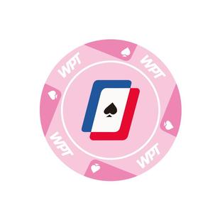 UHUY德州扑克陶瓷筹码WPT套装专业高端德扑无面值poker牌币43mm