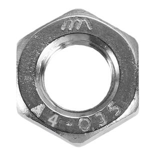 奥展316不锈钢六角薄螺母DIN439薄螺丝帽扁螺母帽M4M5M6M8M10-M42