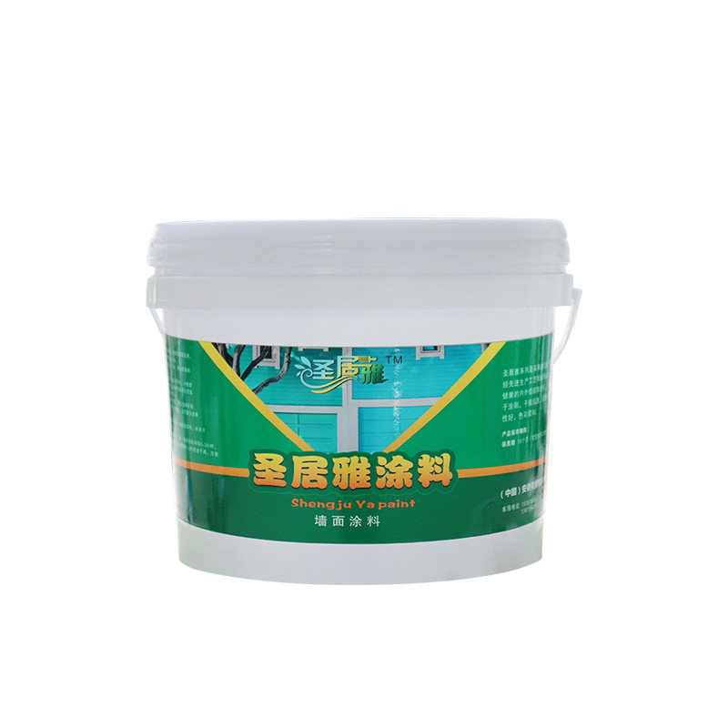 无味白色涂料乳胶漆墙面
