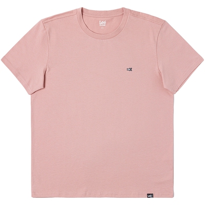 Lee标准版圆领印花小Logo男女同款短袖T恤休闲潮流LUT0053984LE