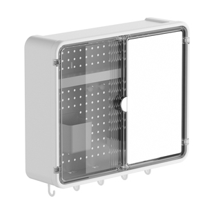 壁挂式浴室收纳盒免打孔卫生间置物架化妆品护肤品水乳纸巾收纳柜