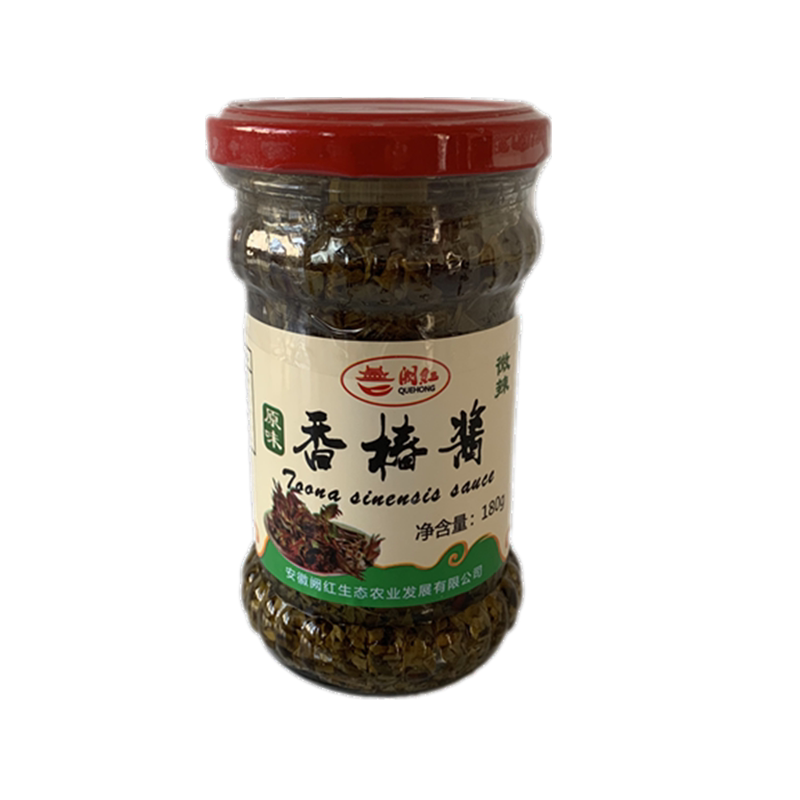 阙红香椿酱安徽舒城特产牛肉香辣红油香椿酱原味拌饭酱咸菜香椿芽