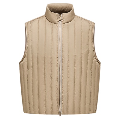 【高级产品线 AREAL】波司登26女轻薄羽绒服马甲竖条绗缝高蓬鹅绒