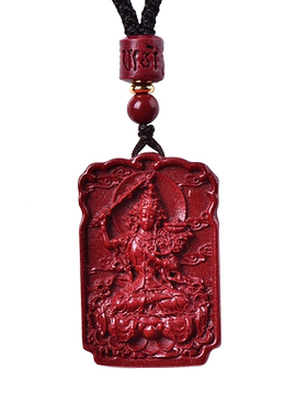朱砂本命佛吊坠钥匙扣