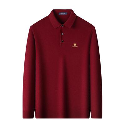 [桑蚕丝/绵羊毛]梦特娇针织衫男