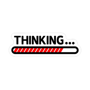 SkinAT 适用于macbookpro保护套贴纸 thinking创意贴膜MacBookair保护贴苹果macbook贴纸创意不留胶