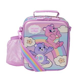 smiggle澳洲carebears小学生儿童双肩卡通书包笔袋文具盒铅笔套装