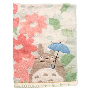 打伞龙猫浴巾纯棉女家用柔软吸水浴室全棉洗澡毛巾裹巾情侣