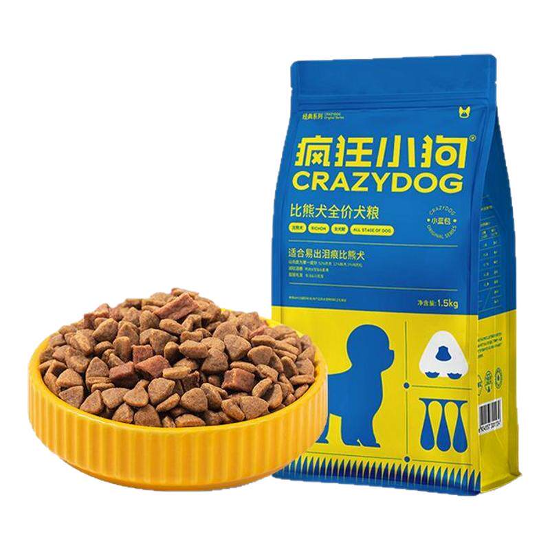 疯狂小狗美毛去泪痕哺乳期幼犬粮
