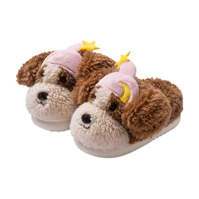 星星狗可爱棉拖鞋冬季家居室内