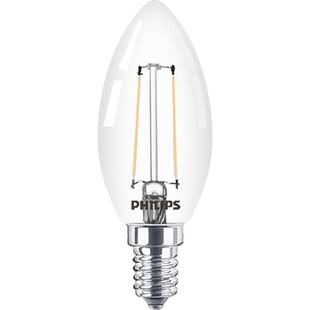 飞利浦led蜡烛节能尖泡小灯泡家用超亮e14e螺口水晶灯吊灯泡复古