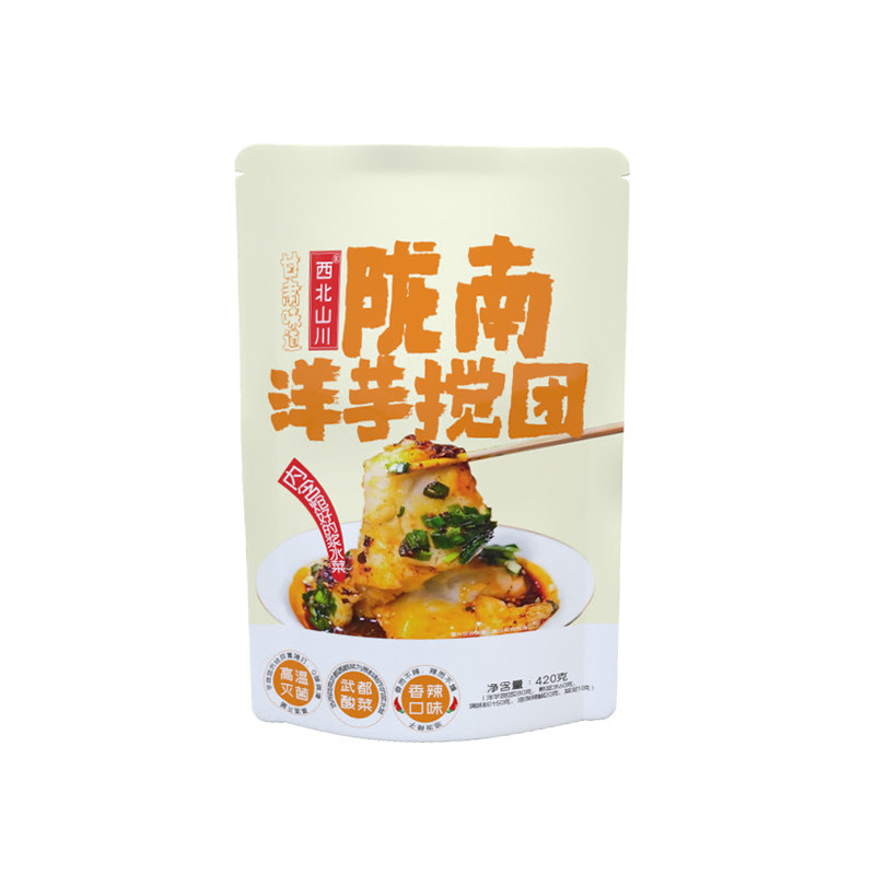 陇南武都洋芋搅团即食带调料