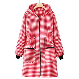 罩衣女新款工作服围裙厨房家用长袖纯棉做饭2024网红同款餐饮专用