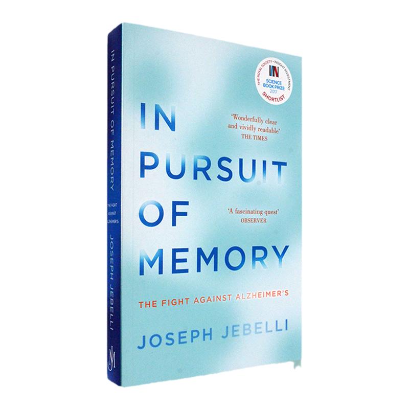 【现货】追寻记忆：与阿尔茨海默病抗争 In Pursuit of Memory: The Fight Against Alzheimer's 英版 Joseph Jebelli