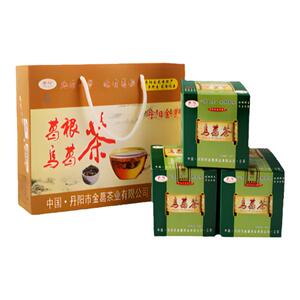 葛根茶礼品葛神野生葛根手提袋装