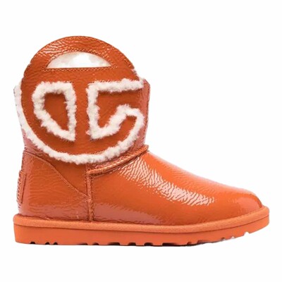 UGG Australia  男士 UGG X TELFAR 徽标迷你靴子