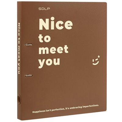 【不爆本！】D型双孔活页文件夹