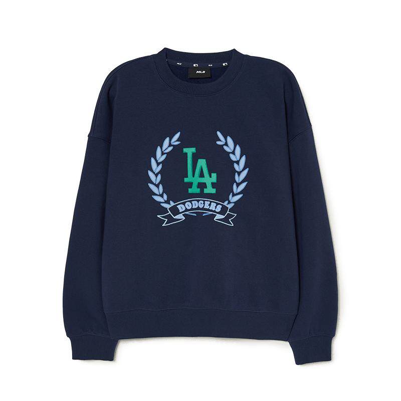 MLB官方女款学院风运动套头卫衣