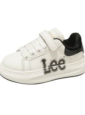 LeeKids儿童休闲百搭小白鞋板鞋