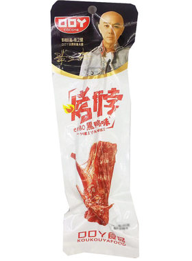 口口丫糖醋黑鸭味烤脖子20袋