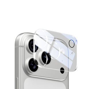 品胜适用苹果17ProMax镜头膜iPhone16手机摄像头保护膜15Pro新款14PM后镜头一体全包Plus相机防摔Max高清ip13