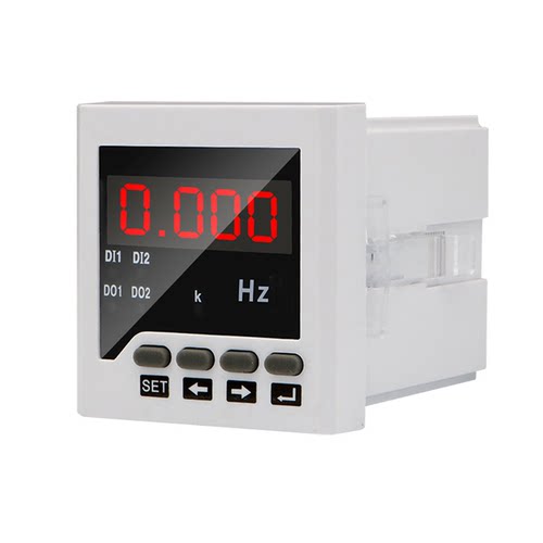发电机频率表数显220v380v45-65Hz大屏高精度测试仪RS485通讯报警