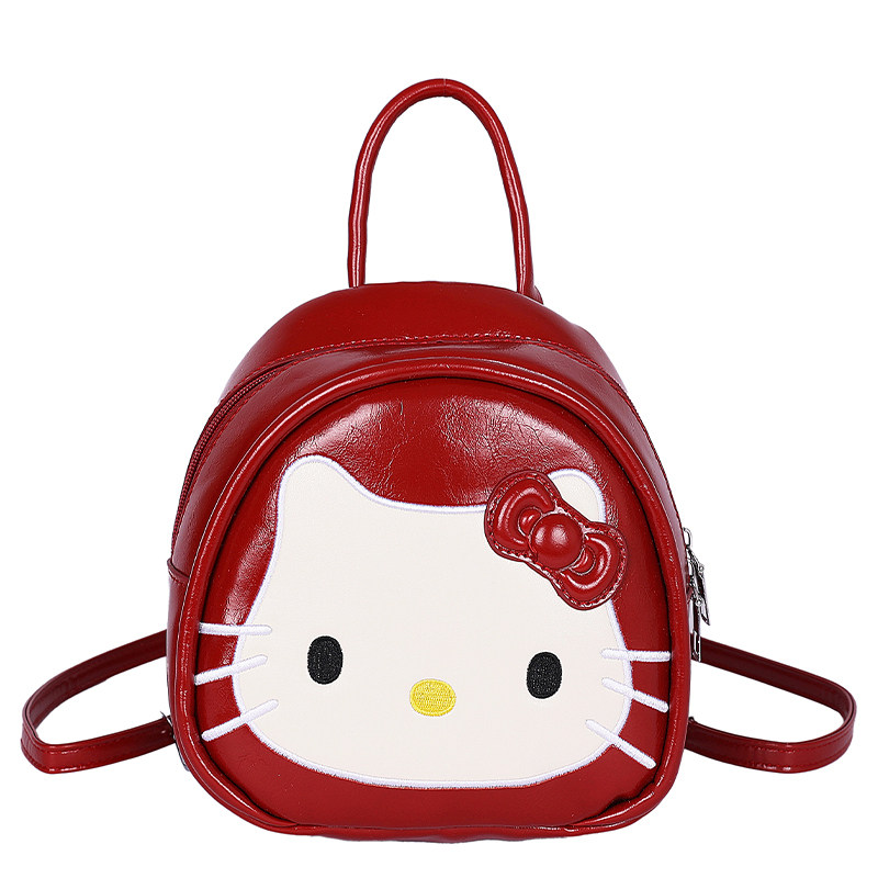 卡通可爱HelloKitty迷你小包包女2025新款百搭双肩包外出旅游背包