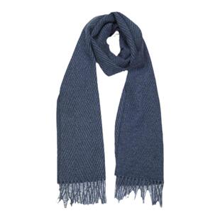 King Deer/鹿王男士羊绒围巾披肩两用商务菱形格纹时尚秋冬新款