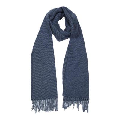 King Deer/鹿王男士羊绒围巾披肩两用商务菱形格纹时尚秋冬新款