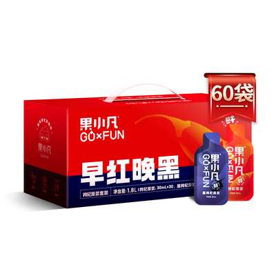 百瑞源早红晚黑枸杞原浆礼盒装