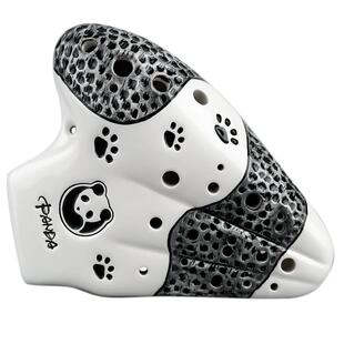 风雅陶笛 3管中音C调熊猫陶笛AC调三管专业级演奏型轻吹型