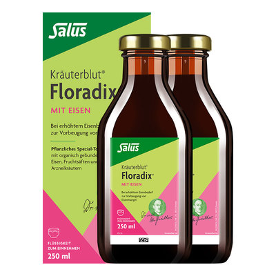 floradix德国绿版铁元补铁剂