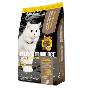 纽顿官方旗舰美国进口猫粮T24无谷鳟鱼配方幼成猫通用猫粮5.45kg