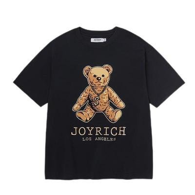 JOYRICH美式复古经典富乐熊T恤
