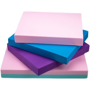 平衡垫男健身垫子哑铃卧推垫背海绵泡沫加厚软垫核心健腹轮跪垫训