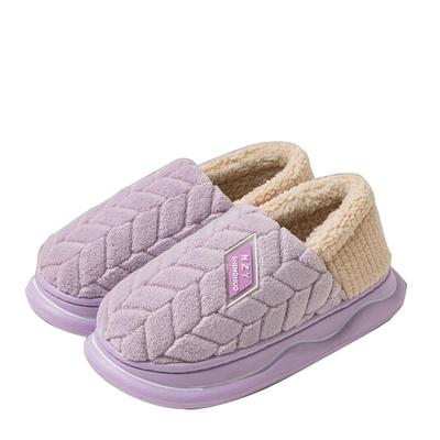 暖之缘秋冬季加绒加厚棉拖鞋