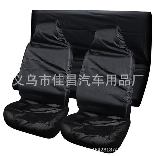 货车轿车通用型汽车防水防尘垫宠物坐垫座椅套黑色座套维修保护套