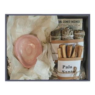 美国鼠尾草圣木雪松杖净化助眠自然植物端午企业伴手礼定制logo