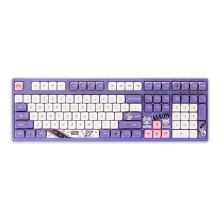 AKKO 3108RF机械键盘玉桂狗双模无线打字游戏库洛米联名电池卡通
