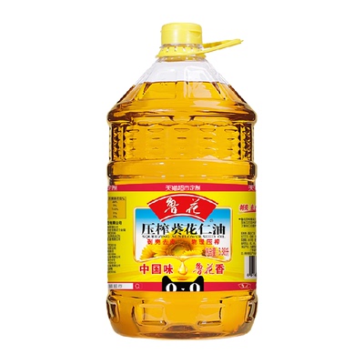 鲁花物理压榨无添加食用油6.38L